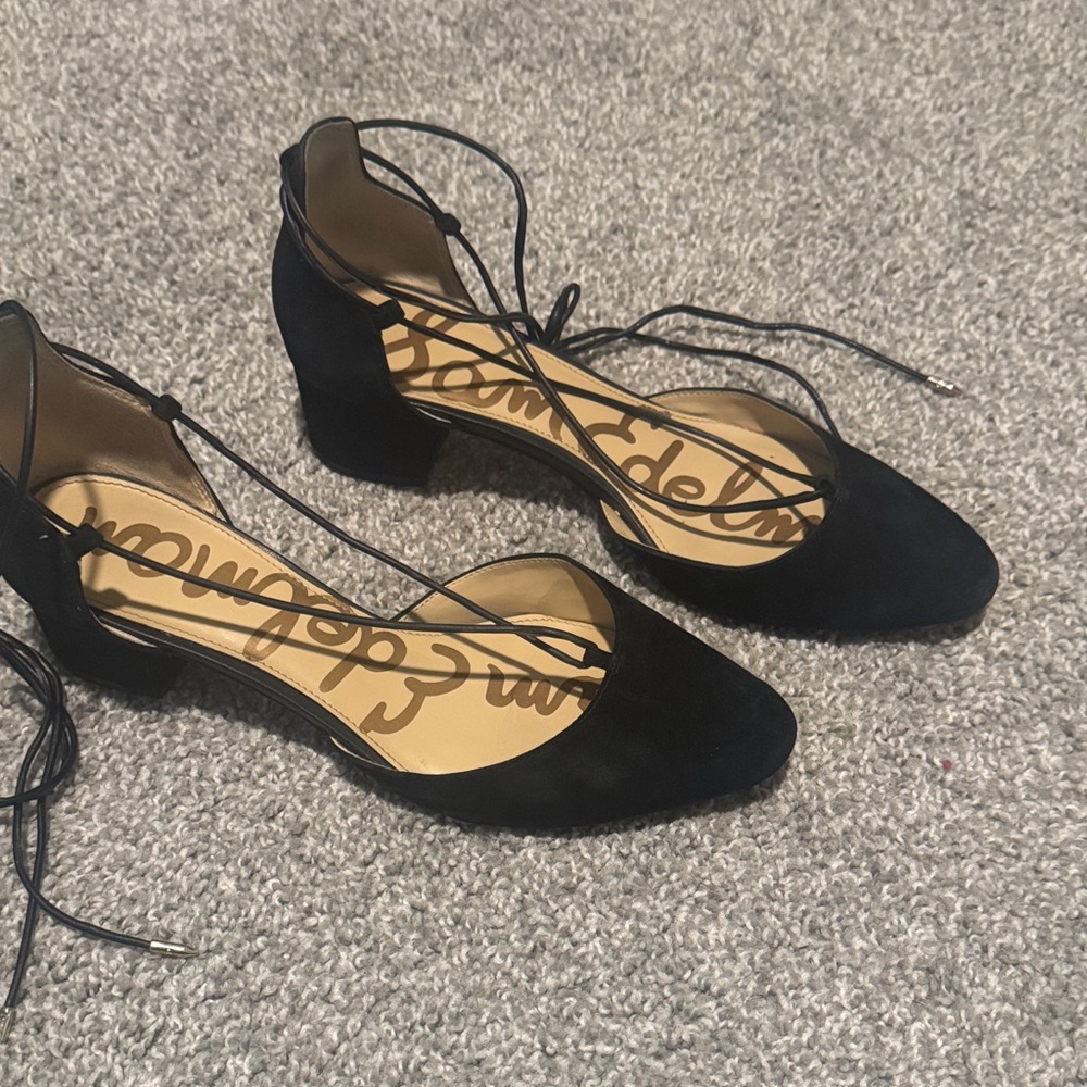 Sam Edelman Suede Lace-Up Women's Shoes